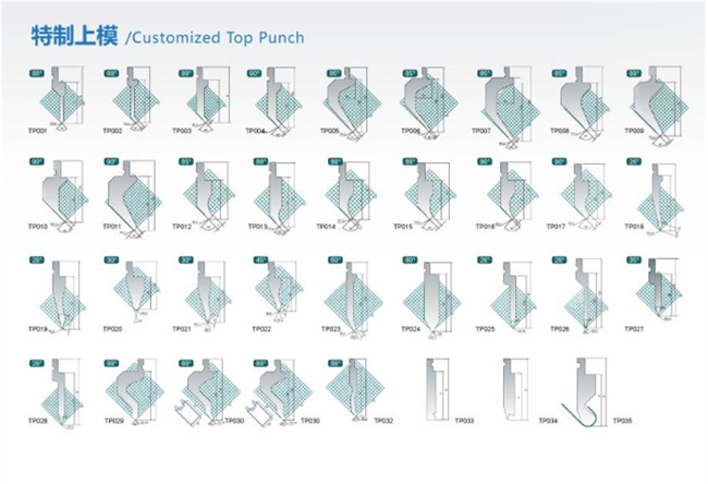 China Press Brake Bending Machine Mould