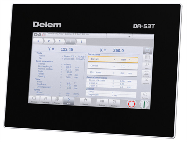 Sistema de control DA-53T