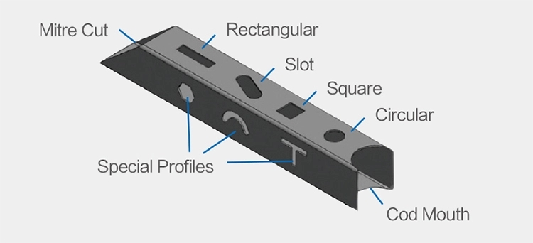 Pipe & Tube Cnc-kuitulaserleikkauskone