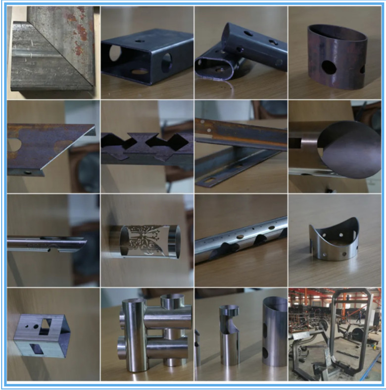 Màquina de tall per làser de fibra CNC de plaques i canonades