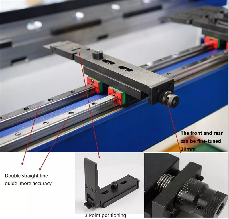 9 Axis Electro-hydraulic Synchronous CNC Hydraulic Press Brake Machine with DA66T