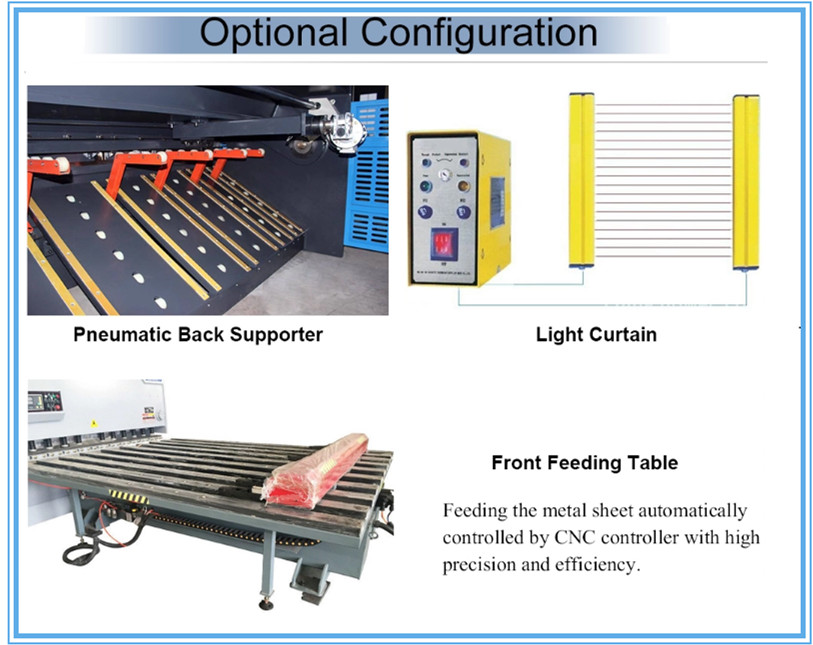 E21S Hydraulic Guillotine Shearing Machine