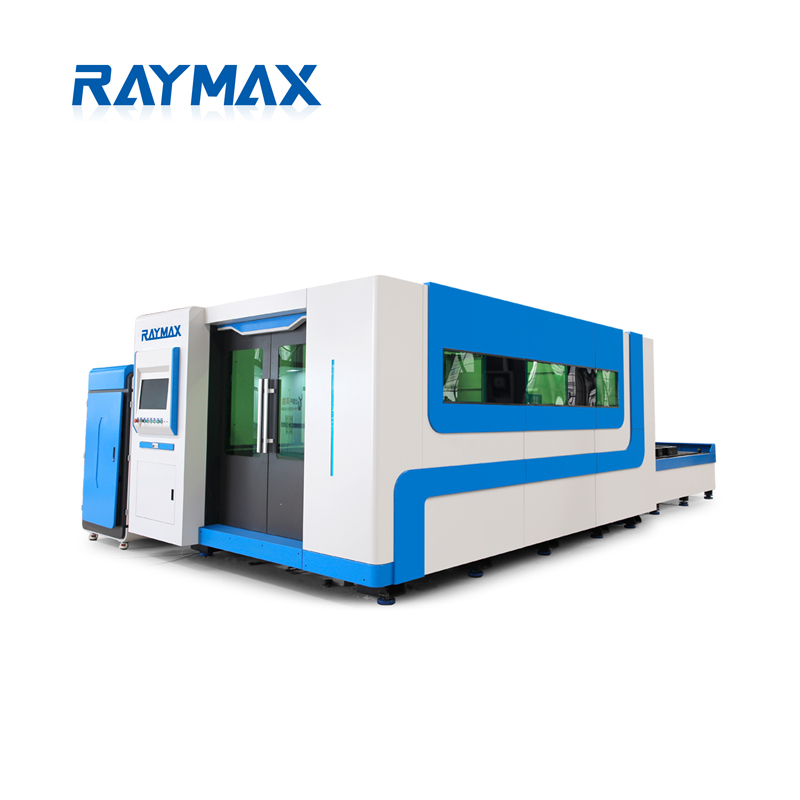 Exchange Table CNC Fiber Laser Cutting Machine with Cover