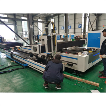 Low cost steel tube and plate pipe fiber tube laser cutting machine