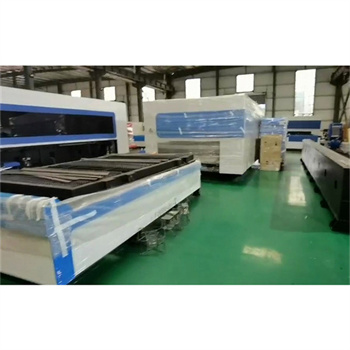 Fiber laser cutting machine in 20mm thick steel plate and 12mm thick stainless sheet cutting