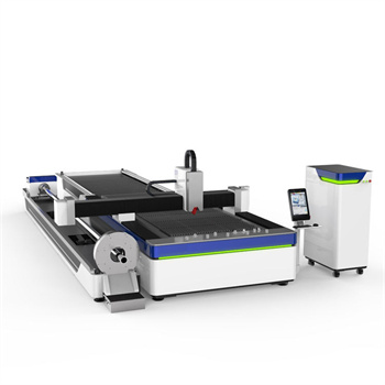 Double heads working mixed laser cutting machine for metal and nonmetal cut / cnc laser engrave cut machine