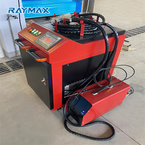 Handheld 1000w handy fiber laser welding machine with auto wire feeder and wobble welding head